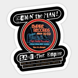 Save the Empire Sticker